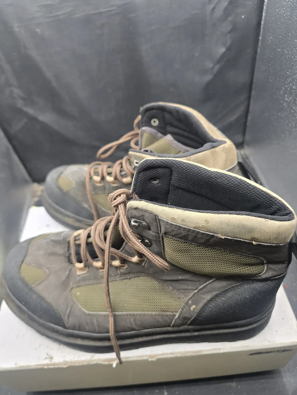 Men's Olive Green Brown Tactical Work Boots